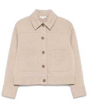 Vince Double-Face Jacket - Natural