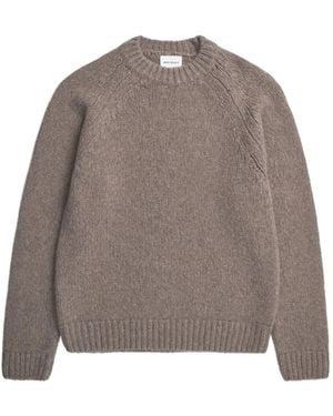 Norse Projects Birger raglan-sleeve sweater - Braun
