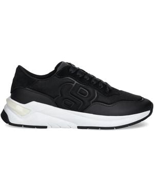BOSS Emed-Logo Trainers - Black