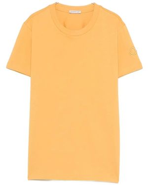 Moncler Crew-Neck T-Shirt - Orange