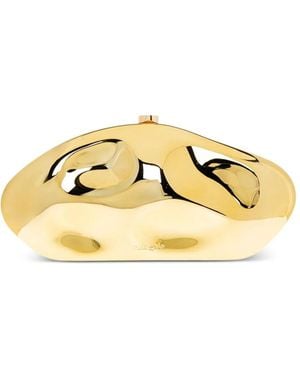 Cult Gaia Metallic-Effect Sculpted Mini Bag