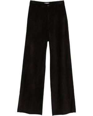 Barena Welt-Pockets Wide-Leg Pants - Black