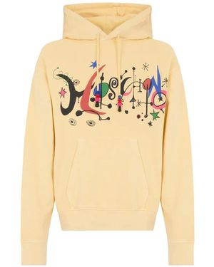 Moschino Graphic-Print Drawstring Hoodie - White