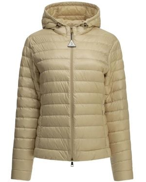 Moncler Igelhood Short Down Jacket - Natural