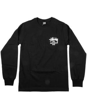 Stussy X Dover Street Market Long-Sleeve T-Shirt - Black