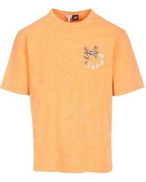 Loewe Frog Anagram T-Shirt - Orange