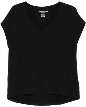 Majestic Filatures V-Neck Short-Sleeve T-Shirt - Black