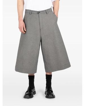 Societe Anonyme Wide Leg Shorts - Grey
