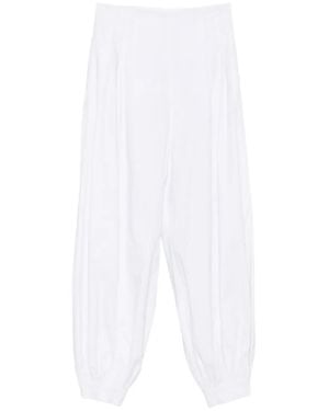 Vivetta Side-Zip Pants - White