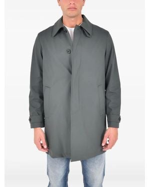 Drumohr Buttoned Coat - Grey