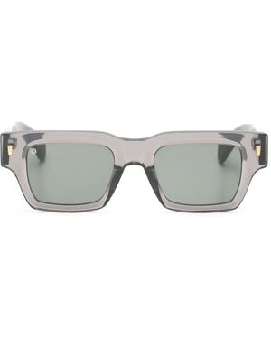 Kyme Boxy Square-Frame Sunglasses - Grey