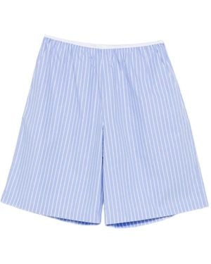 Frankie Shop Shorts Mit Elastischem Bund - Blau