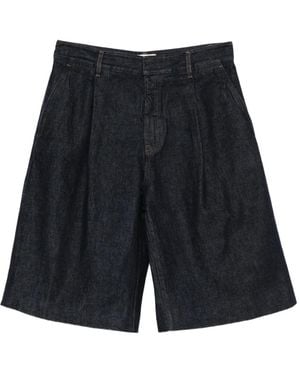 FRAME Pleated Shorts - Black
