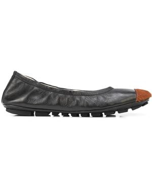 Madison Maison Elasticated Ballerina Shoes - Grey