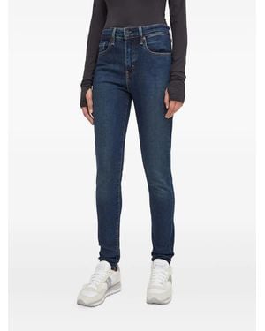 Levi's Jeans 721 A Vita Alta Con Cinque Tasche - Blu