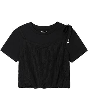 Musium Div. Layered Top - Black