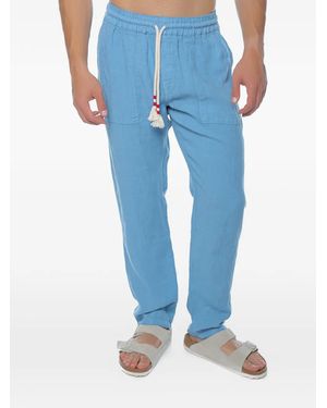 MC2 Saint Barth Calais Drawstring Trousers - Blue