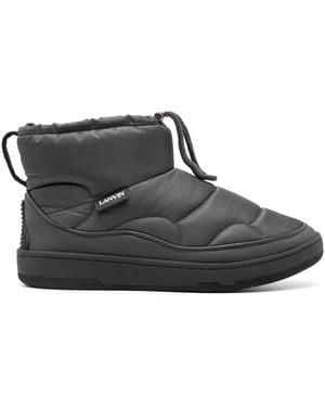 Lanvin Padded Ankle Boots - Black