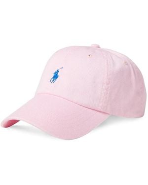 Polo Ralph Lauren Logo-Embroidered Baseball Cap - Pink