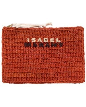 Isabel Marant Praia Clutch - Rot
