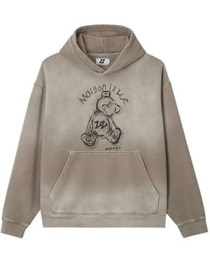 Izzue Hoodie À Imprimé Graphique - Natural