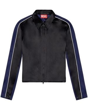 DIESEL C-Lory Zip-Up Jacket - Blue