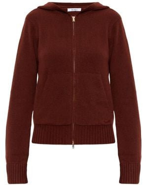 Max Mara Primo Zip-Up Cardigan - Red