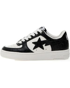 A Bathing Ape Sta 3 Trainers - Black