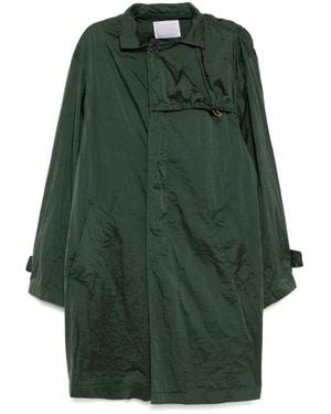 Kolor Button-Up Regenjas - Groen