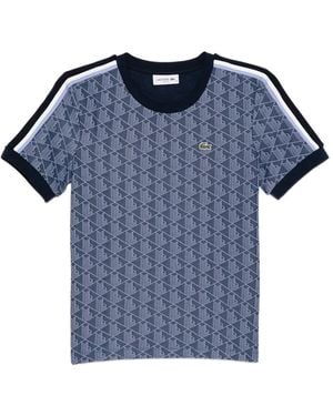 Lacoste Monogram T-Shirt - Blue