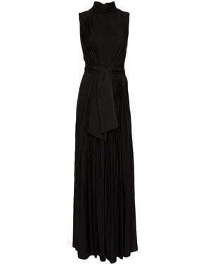 Saiid Kobeisy Satin Jumpsuit - Black