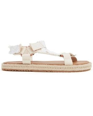 Maison Margiela パッチワーク サンダル - ナチュラル