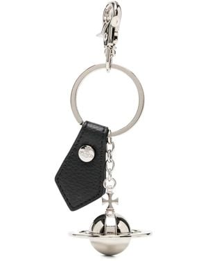 Vivienne Westwood 3D Orb Schlüsselanhänger - Weiß