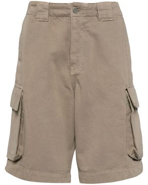 IRO Shorts Mit Aufgesticktem Logo - Natur