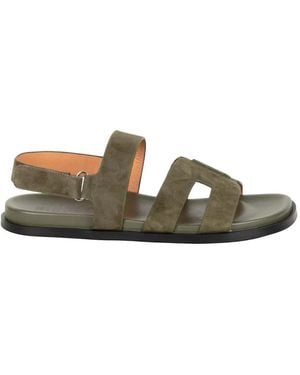 Bibi Lou Mindy Touch-Strap Cutout Sandals - Green