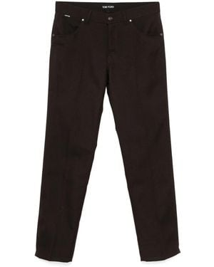 Tom Ford Twill Pants - Black