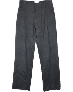 ALEXANDER DIGENOVA Limo Cotton Trousers - Grey