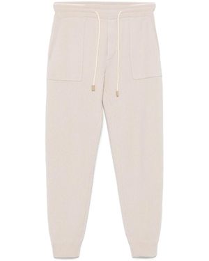 D4.0 Pantaloni Sportivi A Coste - Neutro