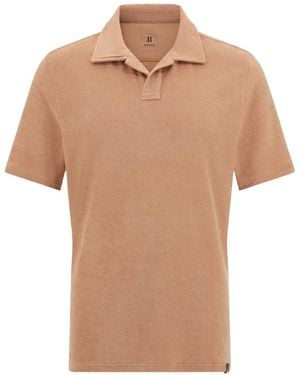 BOGGI Poloshirt aus Jersey - Natur