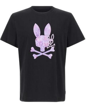 Psycho Bunny Van Graphic-Print T-Shirt - Black