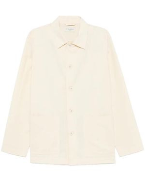 Officine Generale Long-Sleeve Button-Fastening Shirt - White
