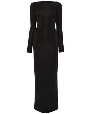 Cult Gaia Armand Long-Sleeve Maxi Dress - Black