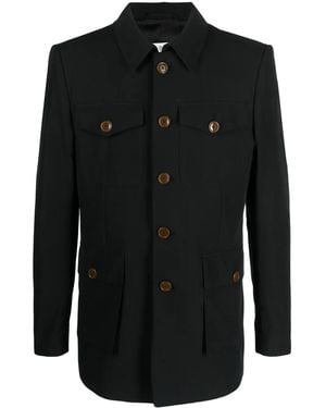 Vivienne Westwood Sang Cotton Shirt Jacket - Black