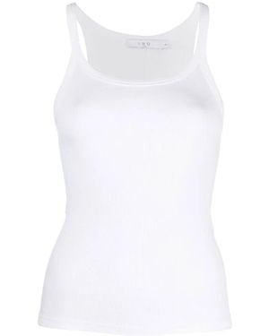 IRO Spaghetti-Straps Cotton Top - White