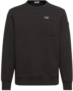 Moncler Chest-Pocket Sweatshirt - Black