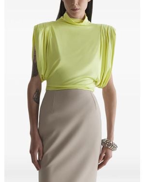 Mugler Jersey Blouse - Green