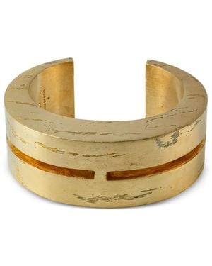 Parts Of 4 Bracelet Torque Crescent Crevice - Métallisé