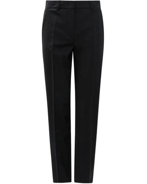 Semler Belt-Loops Pants - Black