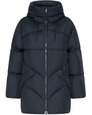 Marella Wattierter NEREIDE Kapuzenmantel - Blau