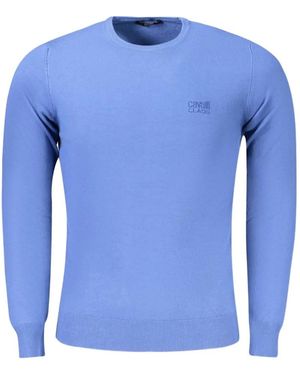 Roberto Cavalli Pullover Mit Rundem Ausschnitt - Blau